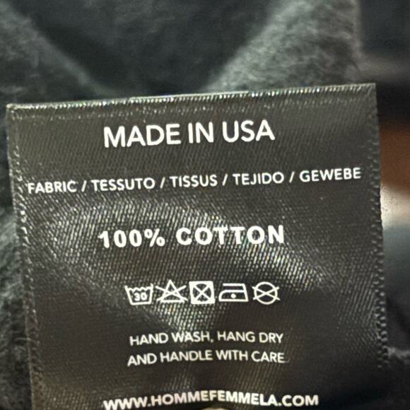 Homme + Femme "Twisted Fingers" Hoodie M Black - Infrared - Picture 8 of 8